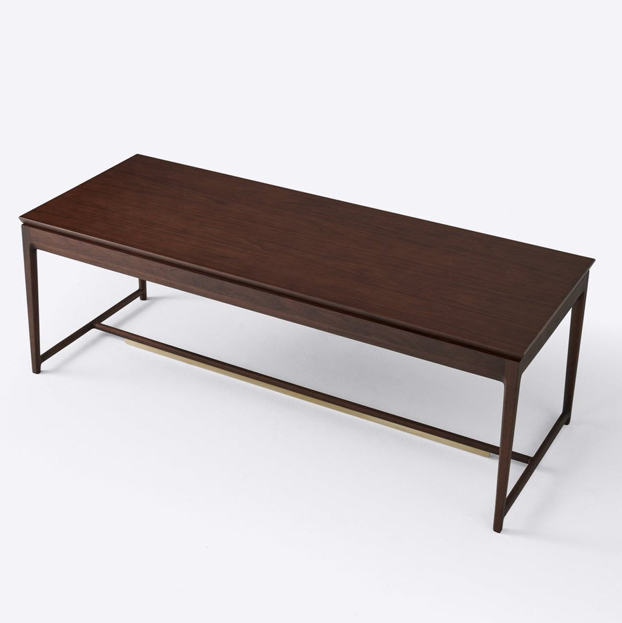 Da Tian Di Collection Black Walnut Tea Table with Sliding Top