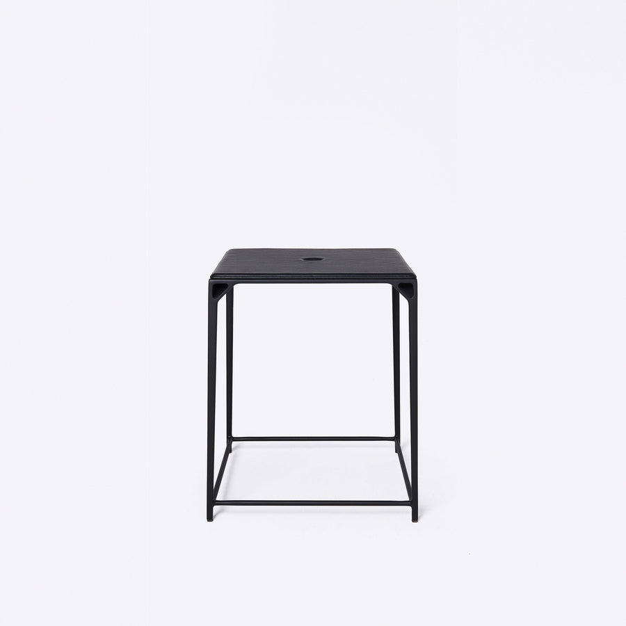 Da Tian Di Collection Carbon Fiber Stool, Matte Black