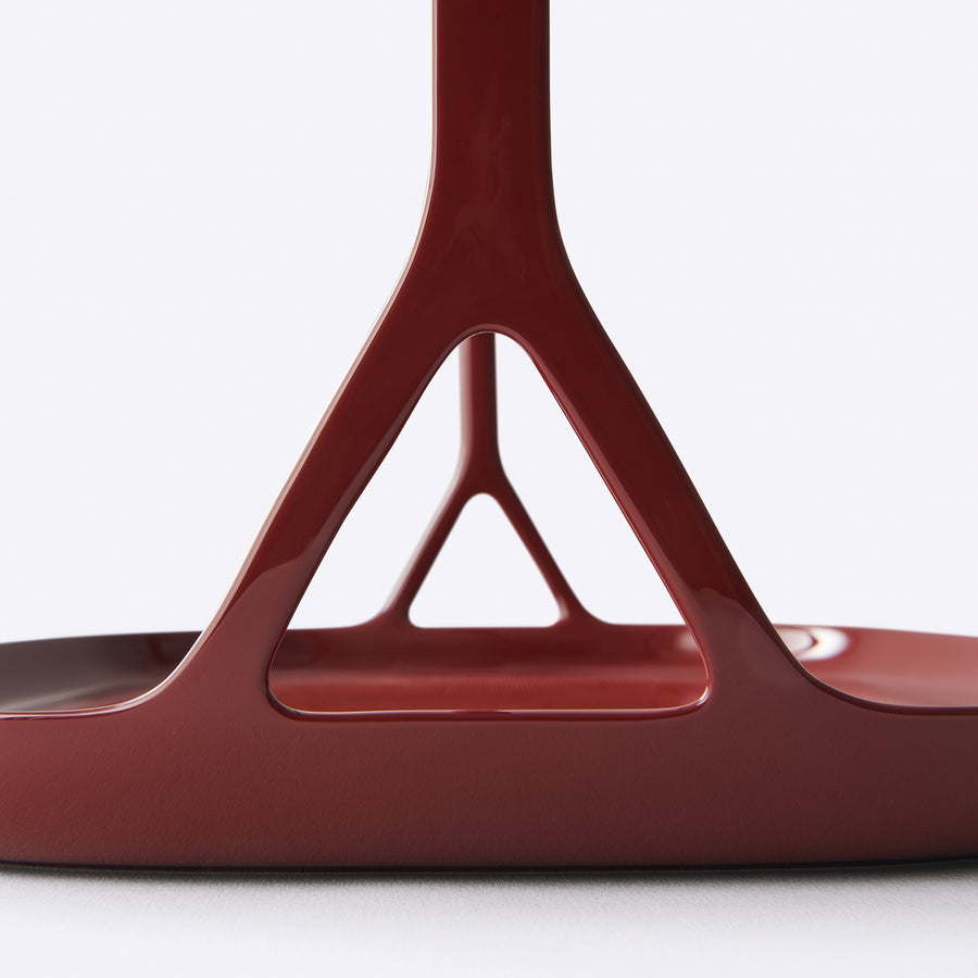 Carbon Fiber Serving Tray with Handle, Red