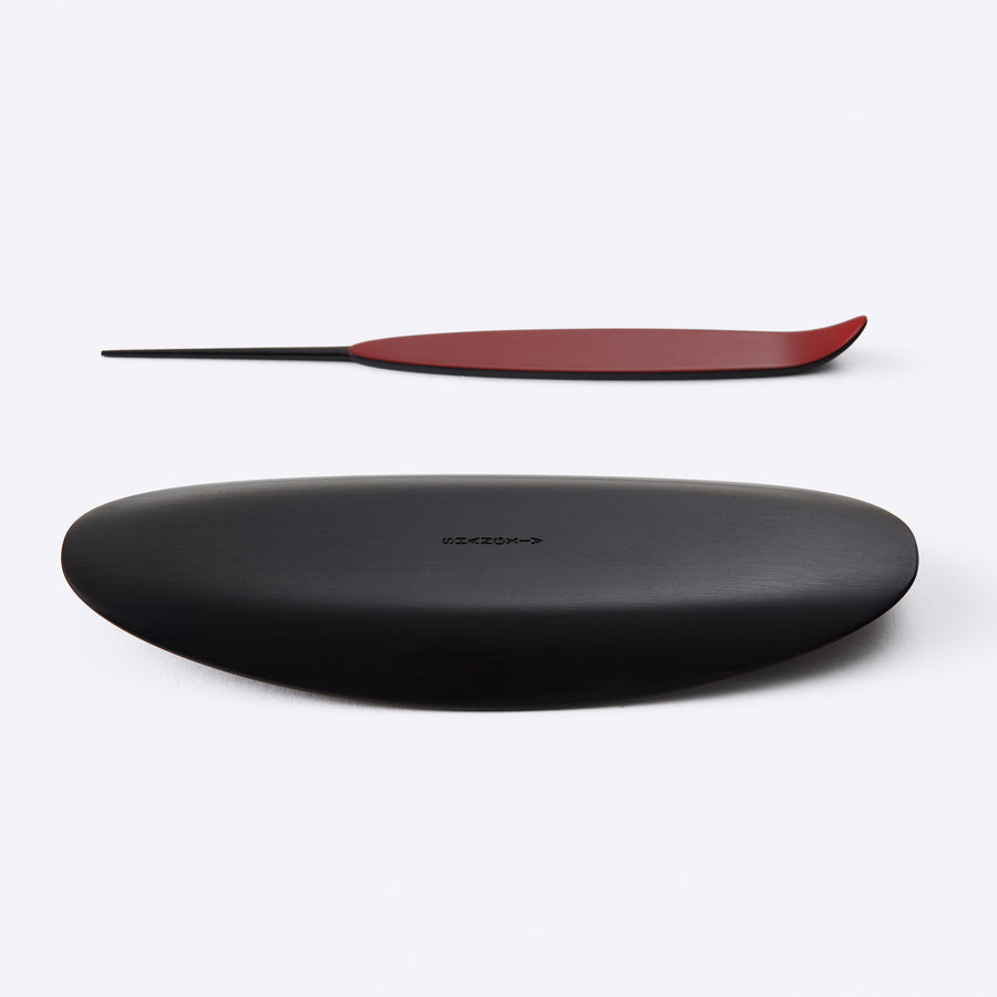 Lacquer Tea Accoutremont, 2 Piece Set
