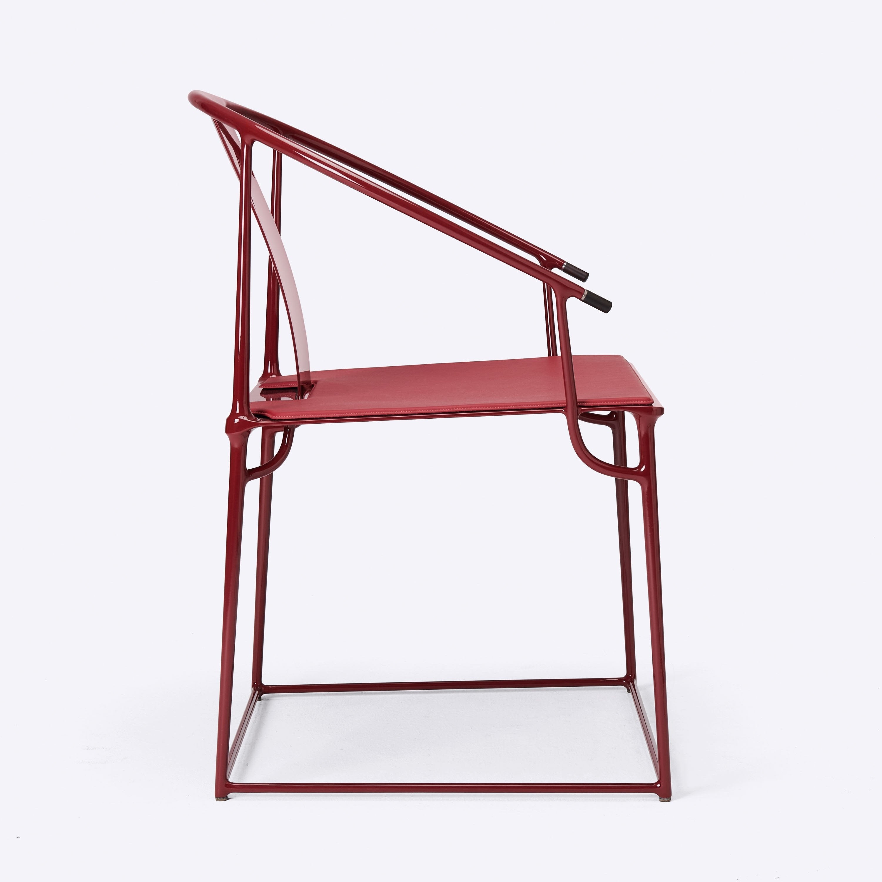 Da Tian Di Collection Carbon Fiber Large Arm Chair, SHANG XIA Red