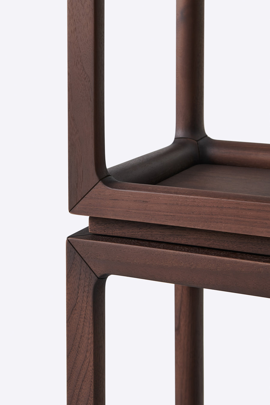 Da Tian Di Collection Black Walnut Display Shelf