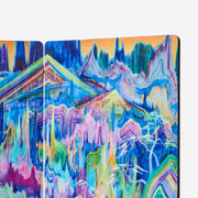 Huang Yuxing Carbon Fiber 2 Panel Screen, Scene of China